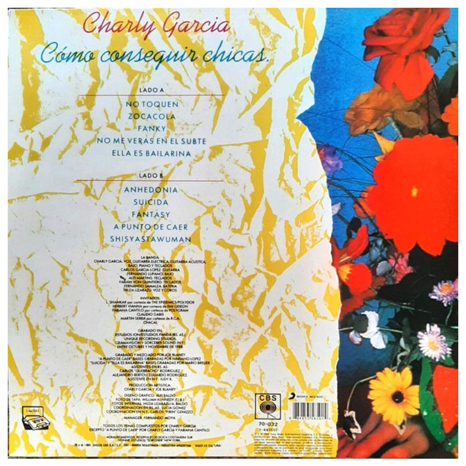 Charly Garcia - Como Conseguir Chicas | Vinilo image number 1.0