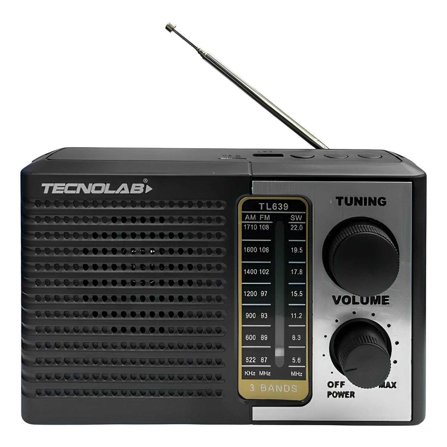 Radio Port&aacute;til Am Fm Sw Usb Tf Recargable - Ps image number 0.0