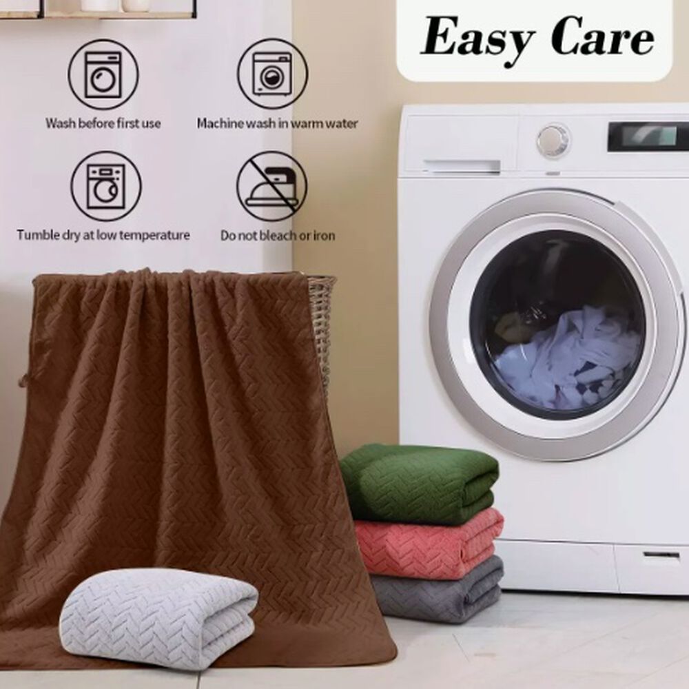 Juego De 2 Toallas De Ba&ntilde;o Altamente Absorbentes image number 4.0