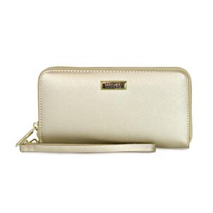 Billetera Mujer Jaeda Gold Kenneth Cole