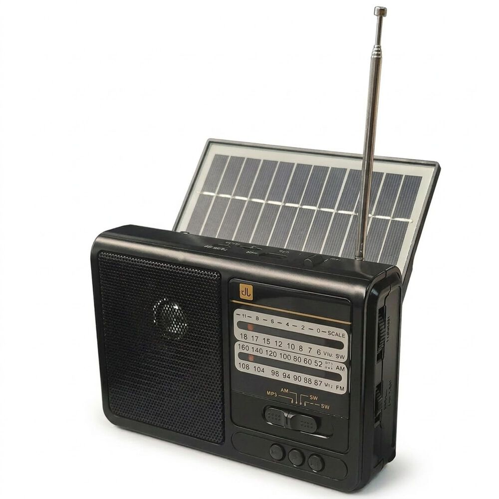 Radio Solar Recargable Multibanda Am/fm/ Sw/mp3/sd/ Linterna image number 4.0