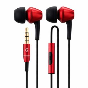 Audifono Energy Sistem Urban 3 Titanium Rojo Con Microfono