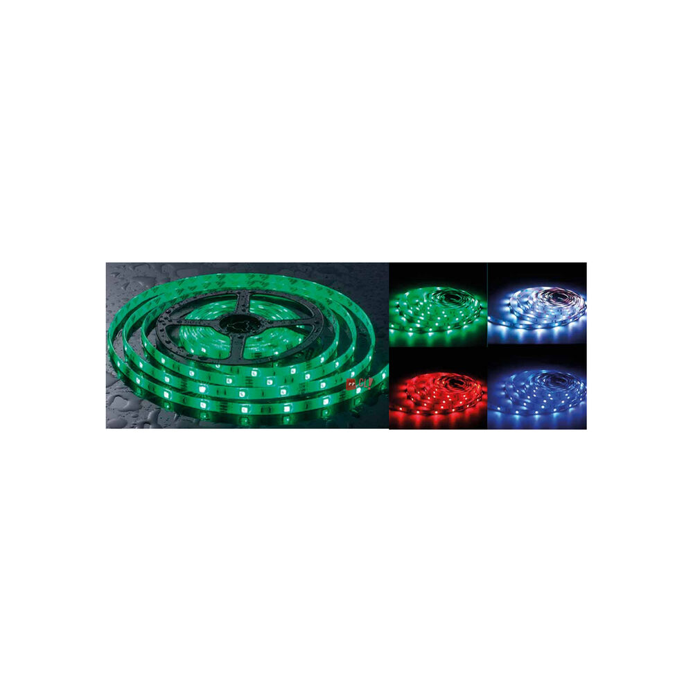 Tira Led De 5mts Smd 3528 Color Rgb Con Control - Ps image number 2.0
