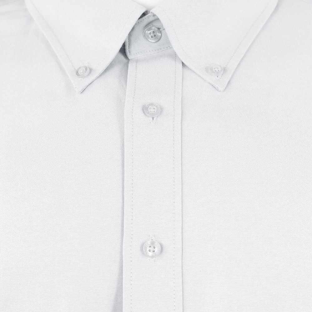 Camisa Oxford Manga Larga Blanca Upf 20 image number 7.0