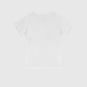 Polera Blanca Love Algodón Peruano