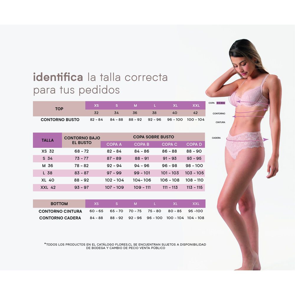 Pack Pantaleta Bonded Flores 25217-1 image number 2.0