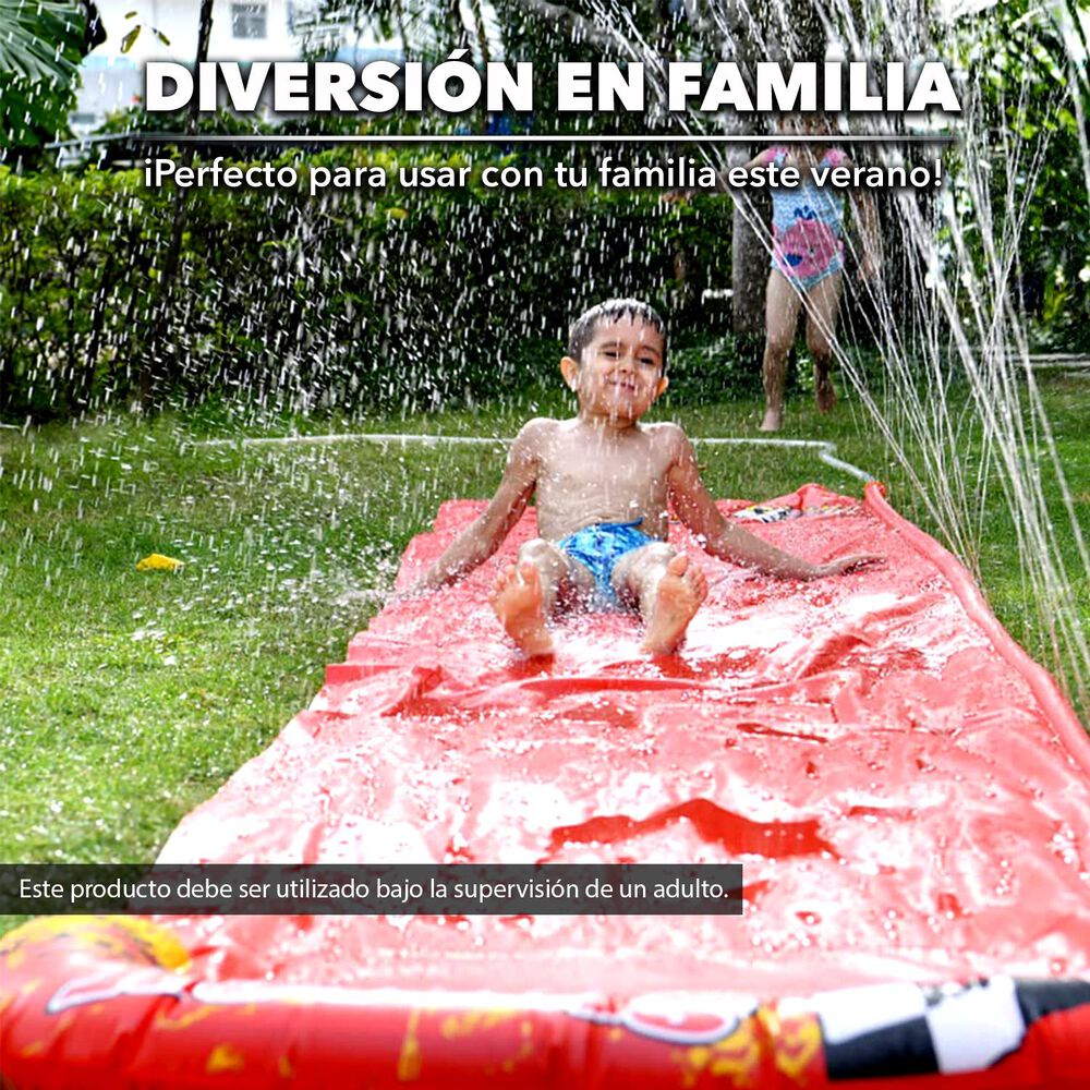 Deslizador Inflable De Agua Rojo image number 4.0