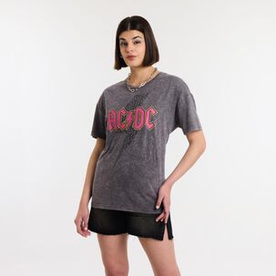 Polera Manga Corta Cuello Redondo Mujer Rolly Go Polera Manga Corta Cuello Redondo Mujer Rolly Go