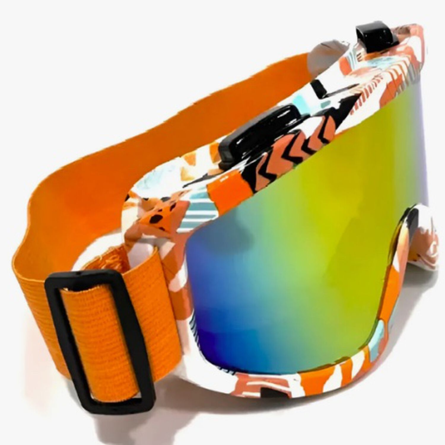 Antiparra Lentes De Nieve Para Adultos Ski Y Snowboard Naranja image number 0.0