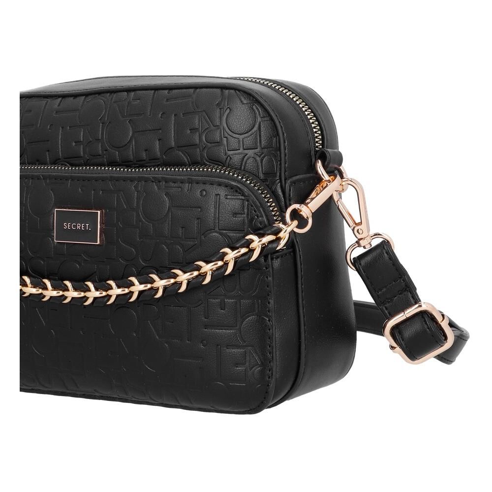Bandolera Secret Amberes St6 S Negro image number 4.0