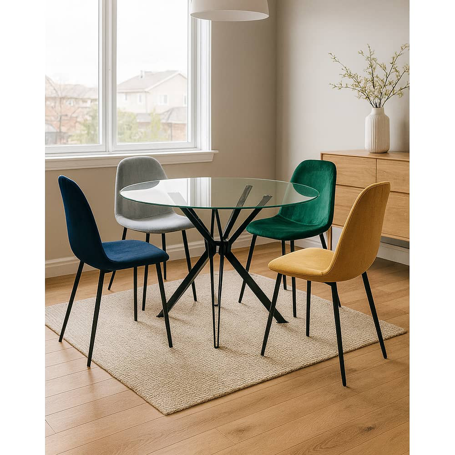 Juego De Comedor Casaideal Breta / 4 Sillas image number 1.0
