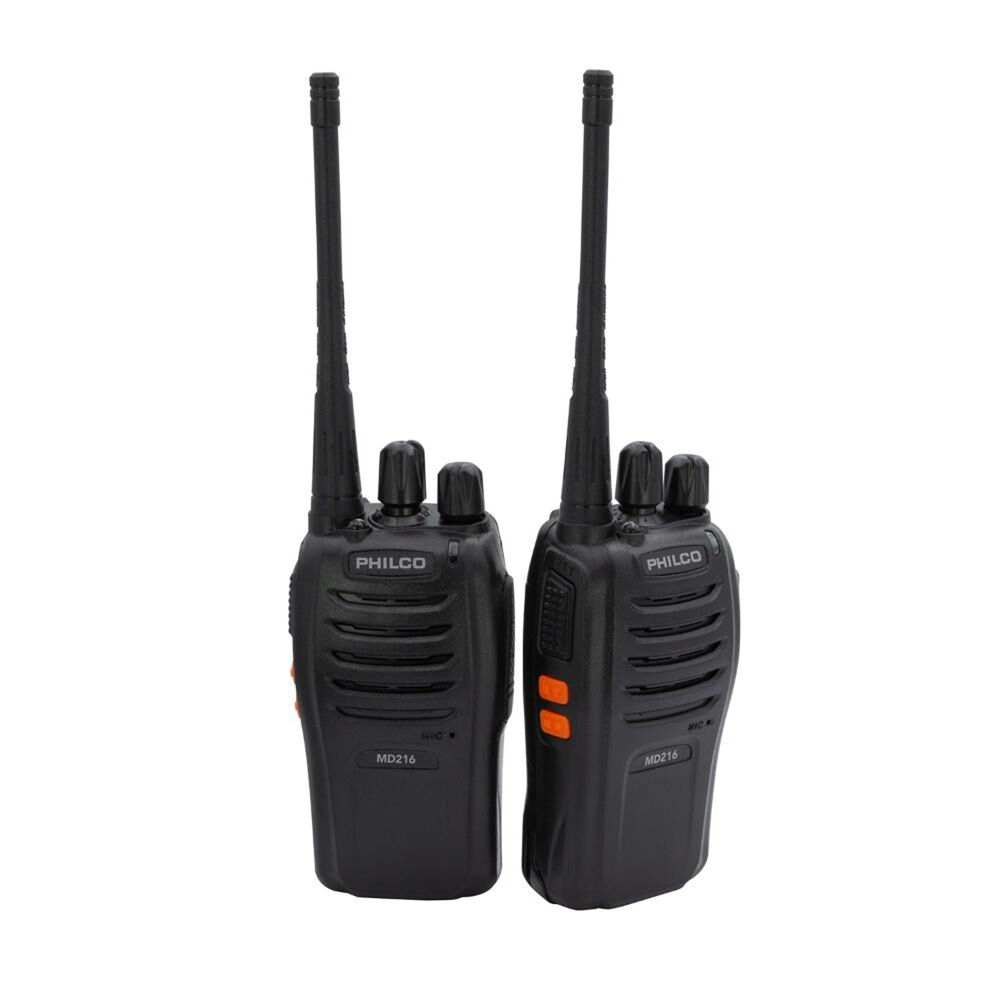Kit Par Radiotransmisores Portatil Incluye Manos Libres Philco image number 1.0