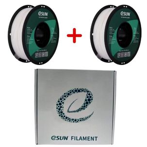 Pack 2 X Filamento Pla+ Blanco Invierno 1kg Esun