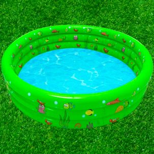 Piscina Inflable Pl&aacute;stico Verde