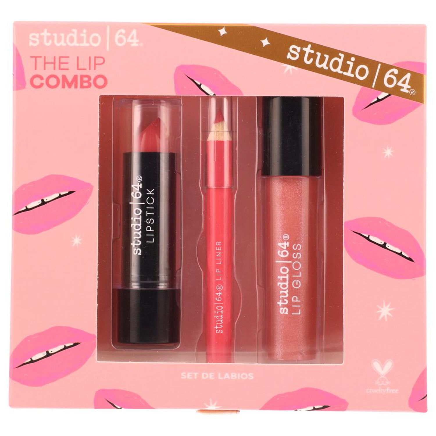 Set De Labios The Lip Combo Studio 64 image number 0.0