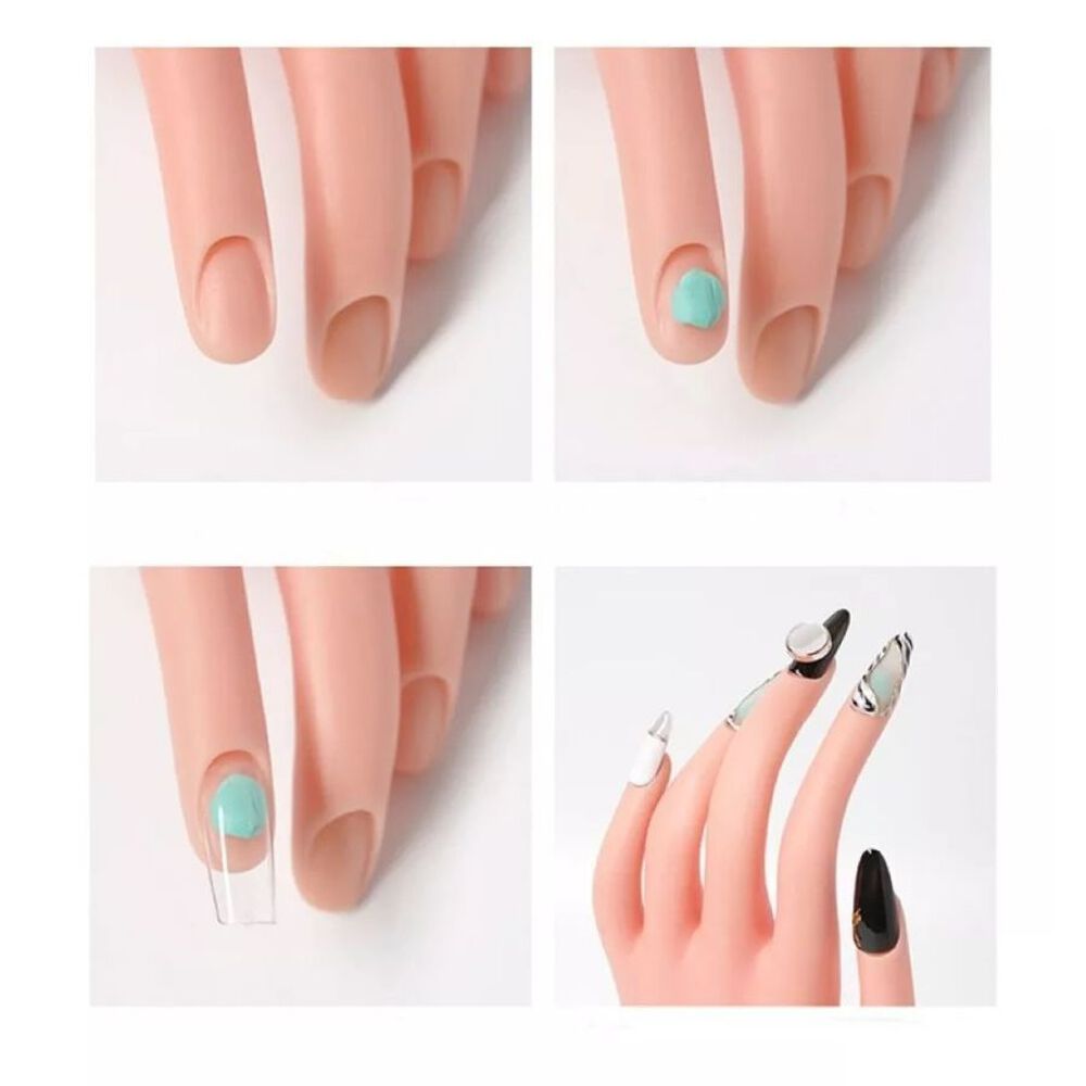 Mano De Practica Manicura Uñas Esculpidas Móvil image number 1.0