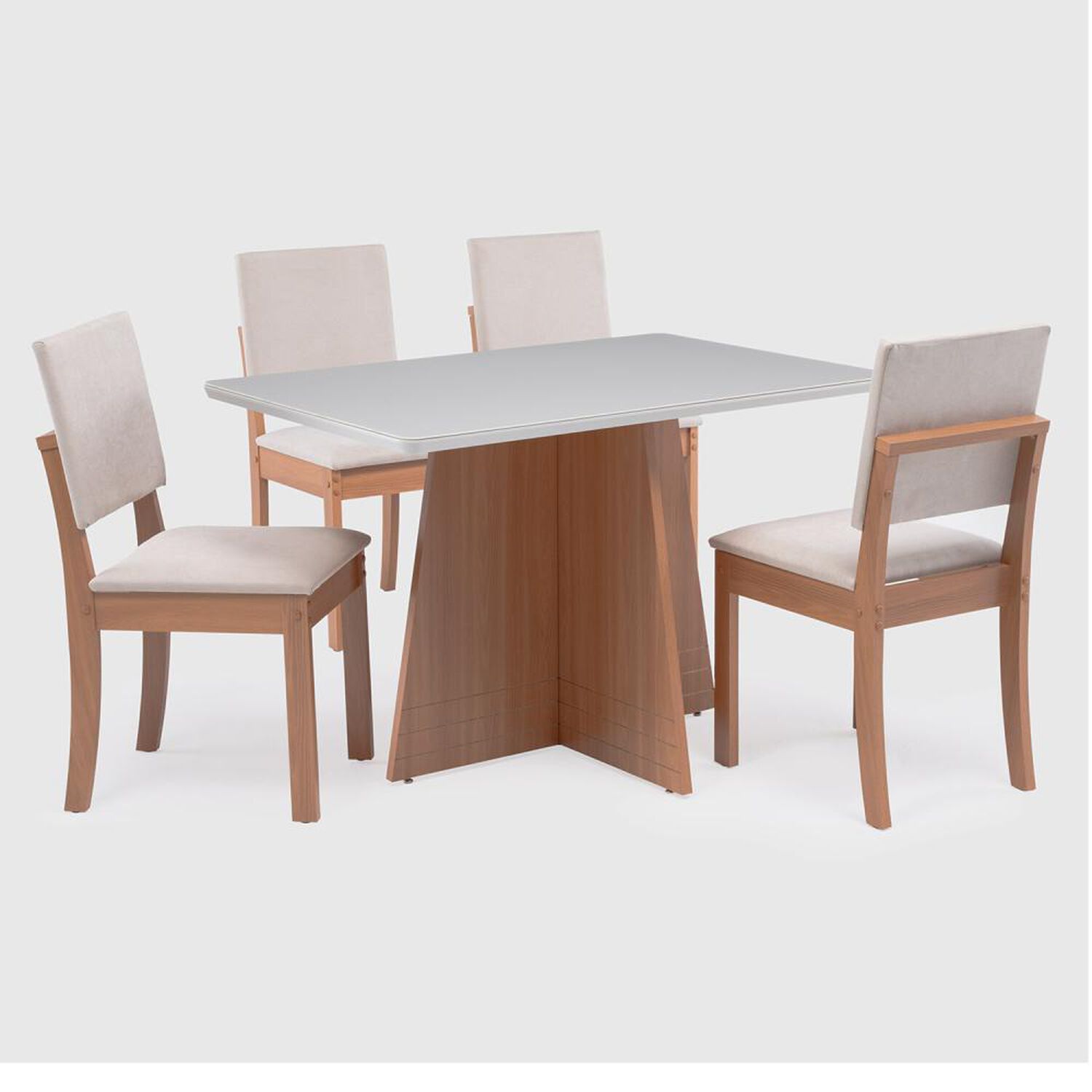 Juego De Comedor Roca Lotus / 4 Sillas image number 0.0