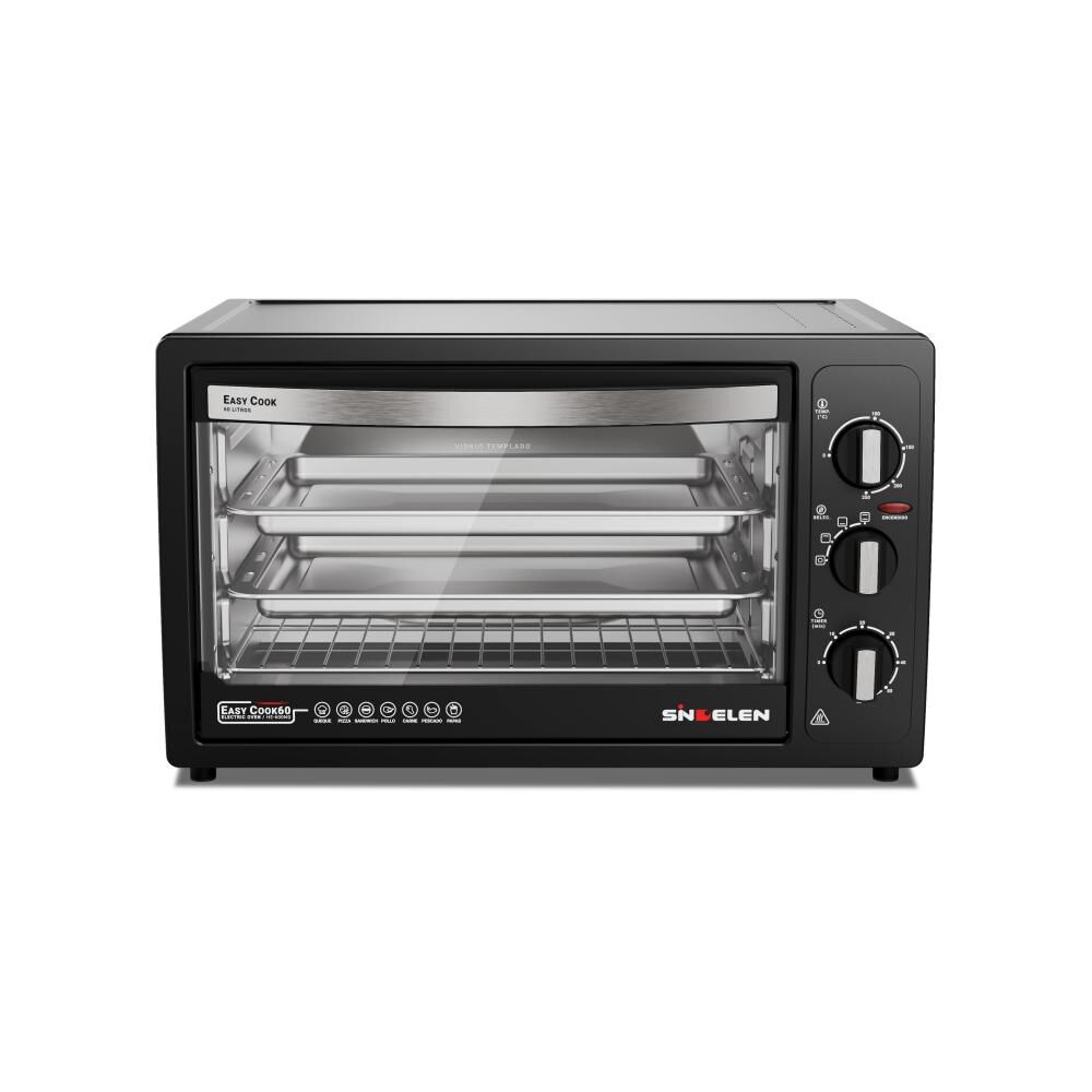 Horno El&eacute;ctrico Sindelen HE-600NG / 60 Litros / 1850W image number 0.0