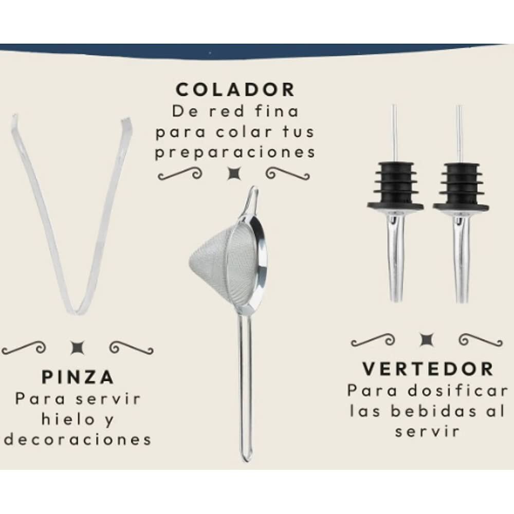 Juego Bartender Coctelera image number 2.0