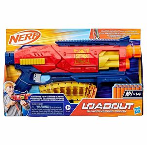 Lanzador Nerf Loadout Shadowspeed Recon 14 Dardos