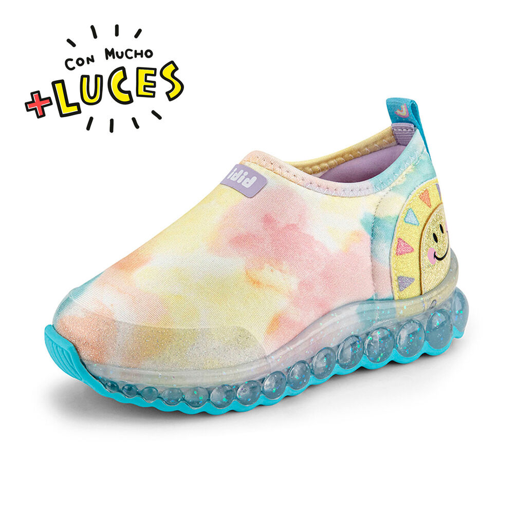 Zapatillas De Luces Acuarela Roller Celebration Rosado Bibi image number 0.0