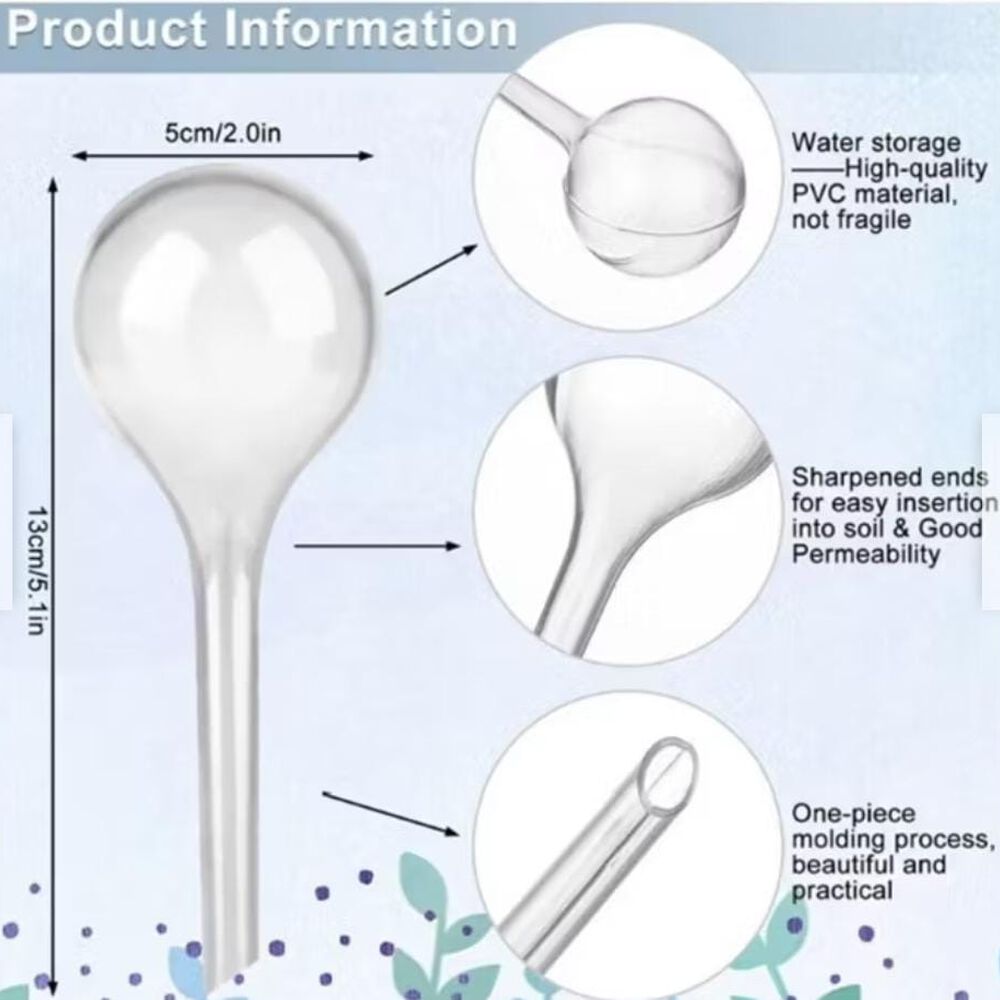 Alimentador De Agua Autom&aacute;tico Para Plantas 10 Pzas image number 4.0