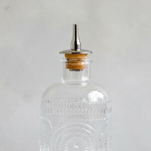 Dispensador Endulzante Vidrio - Plateado 06