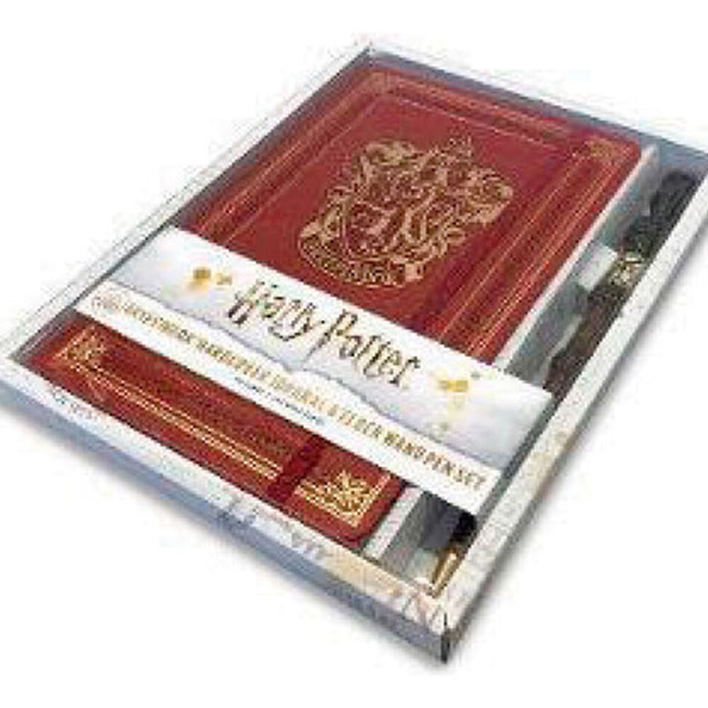 Harry Potter Set Bolígrafo Varita Elder Y Libreta Gryffindor image number 0.0