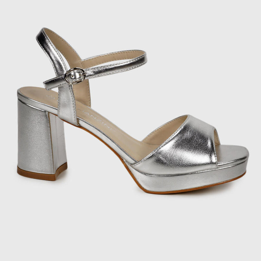 Sandalia Marella Plateado image number 1.0