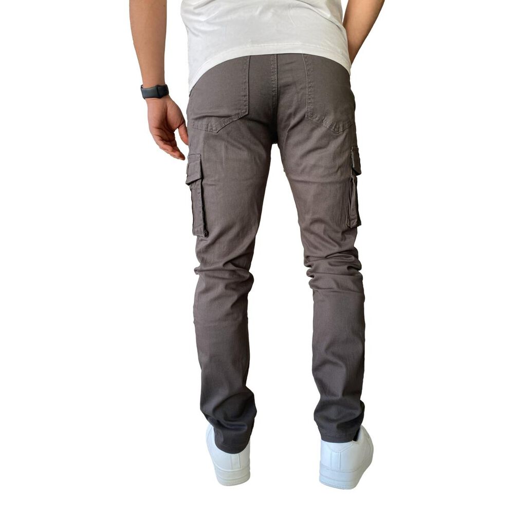Pantal&oacute;n Cargo Slim Fit Mosaico Tela Elasticada image number 13.0