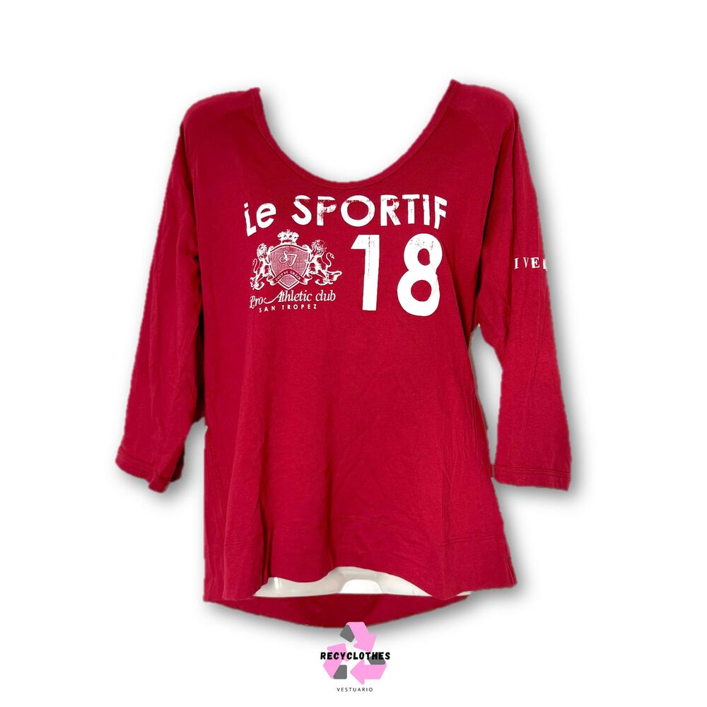 Polera Burdeo Old Navy Talla Xl image number 1.0