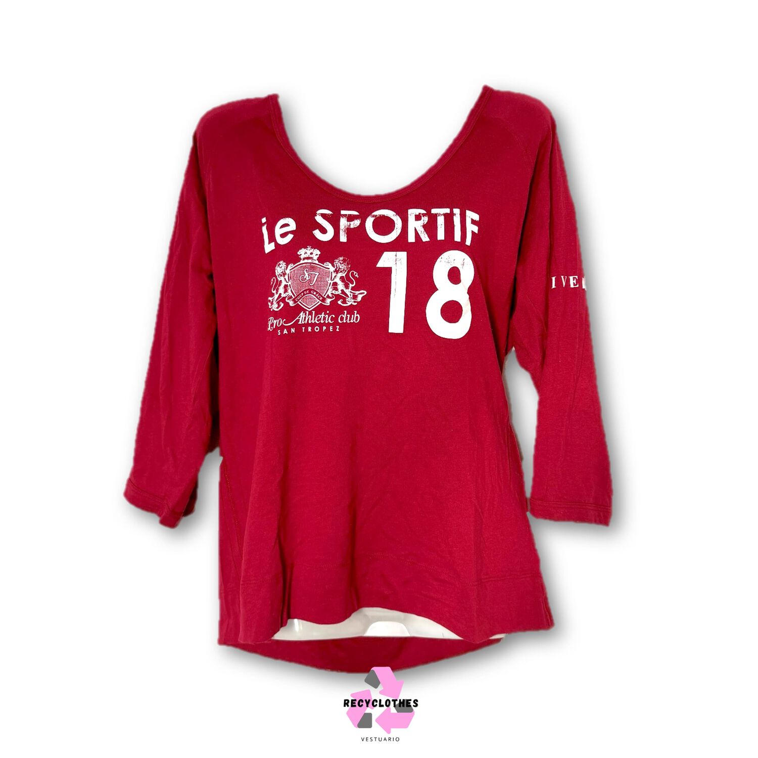Polera Burdeo Old Navy Talla Xl image number 1.0