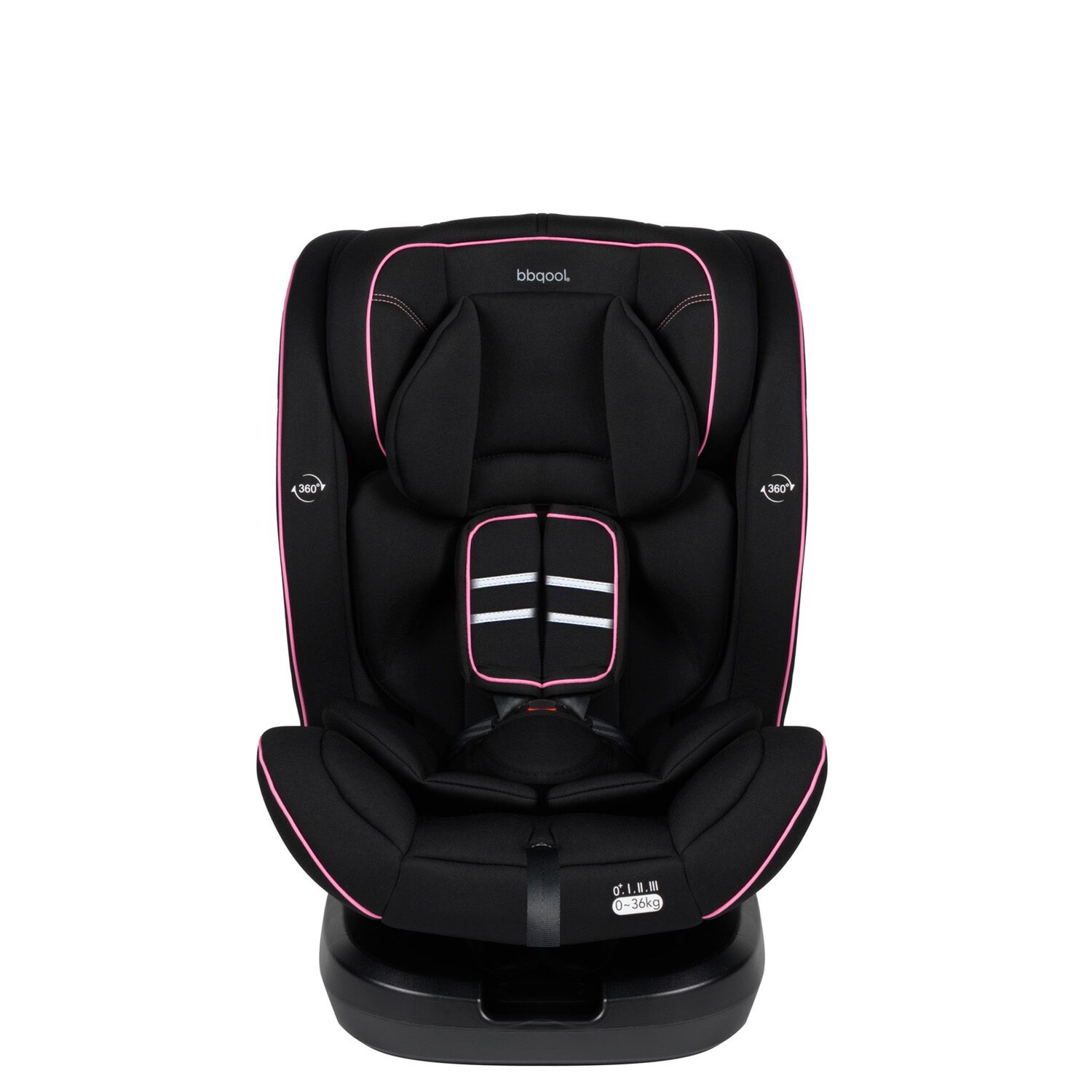 Silla De Auto Convertible Apolo 360&deg; Rosado image number 1.0
