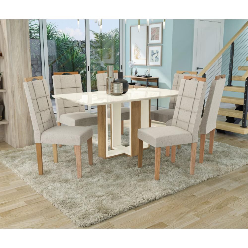 Juego De Comedor Yardas Milan / 6 Sillas image number 2.0
