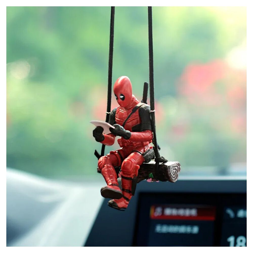 Adorno Colgante Deadpool Decoracion Hogar O Automovil image number 1.0