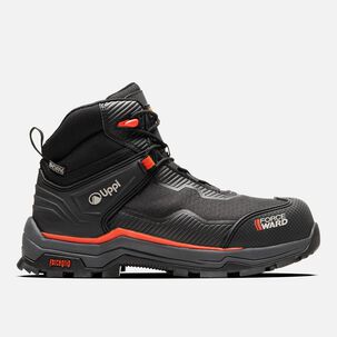 Zapato Seguridad Lippi Pro Work Hombre Stratos Mid Rojo