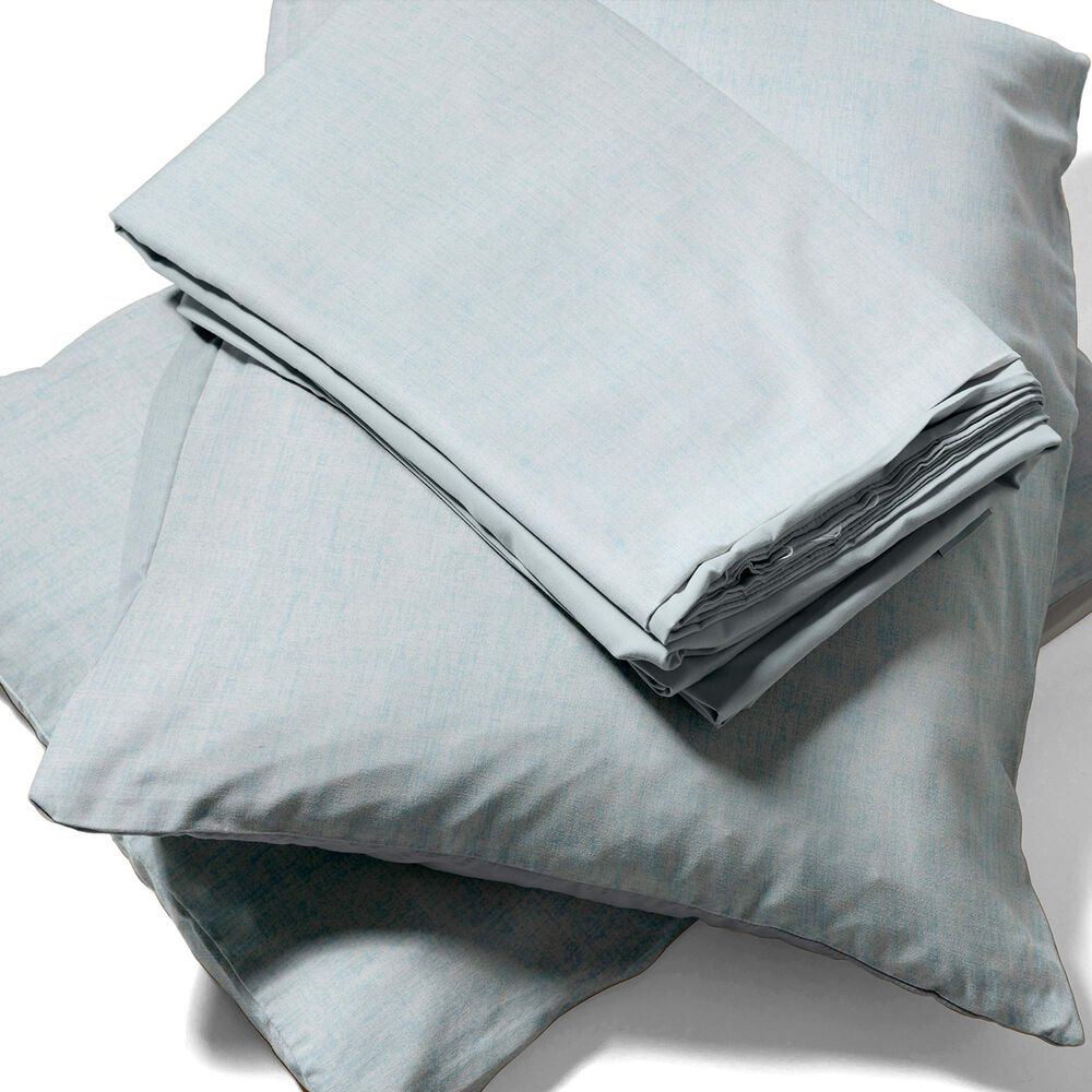 Juego De S&aacute;banas Nautica 3piezas Microfibra 1,5 Plazas Tonos Celeste image number 1.0