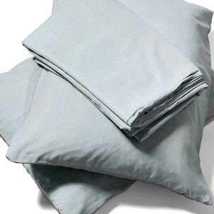 Juego De S&aacute;banas Nautica 3piezas Microfibra 1,5 Plazas Tonos Celeste