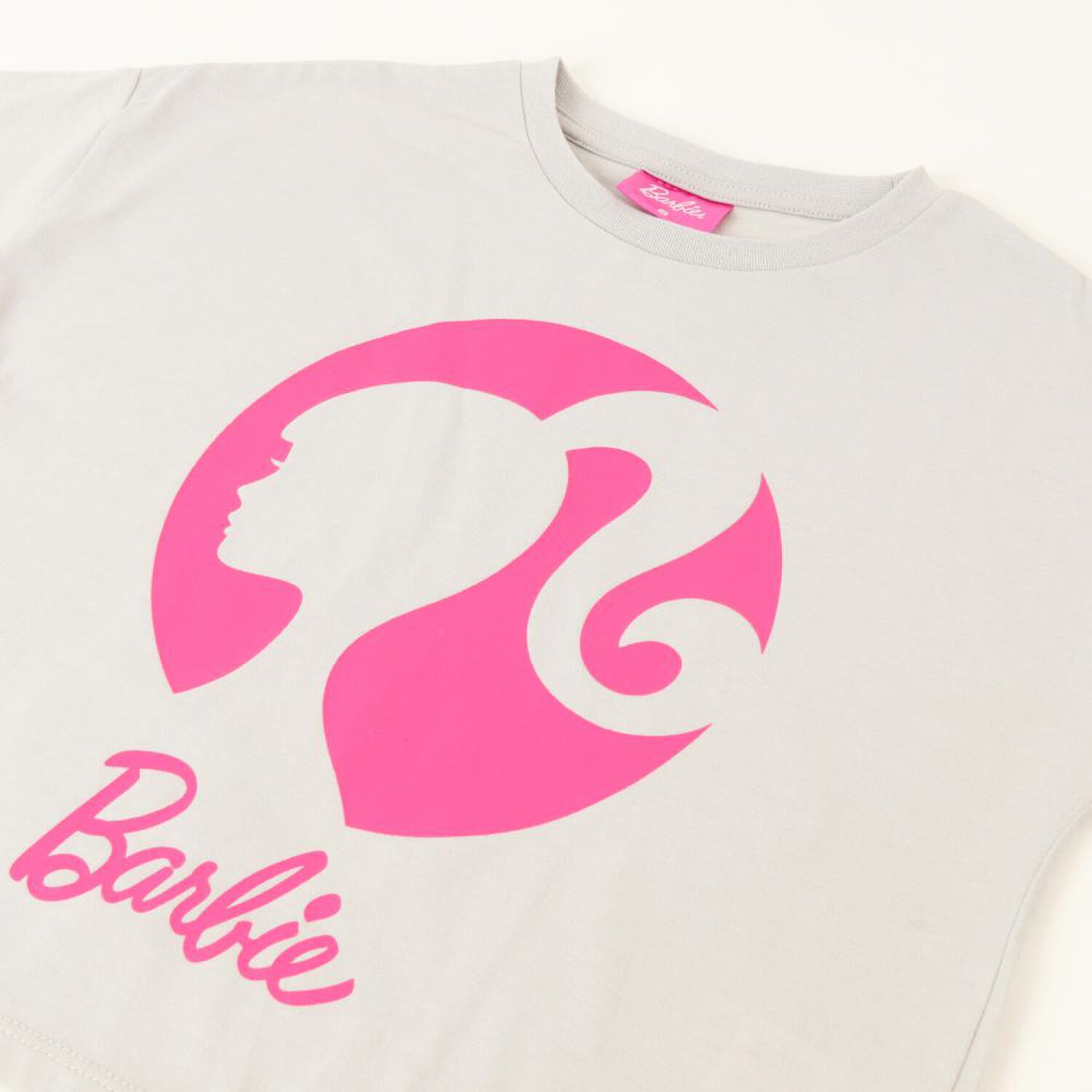 Polera Mc Ni&ntilde;a Pony Tale Barbie Gris image number 2.0