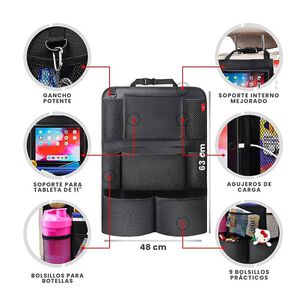 Pack 2 Bolsas De Almacenamiento Para Respaldo Auto