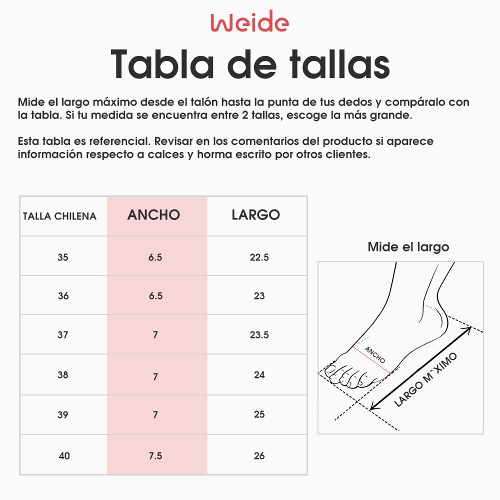 Bota Mujer Aitana Negro Weide image number 3.0