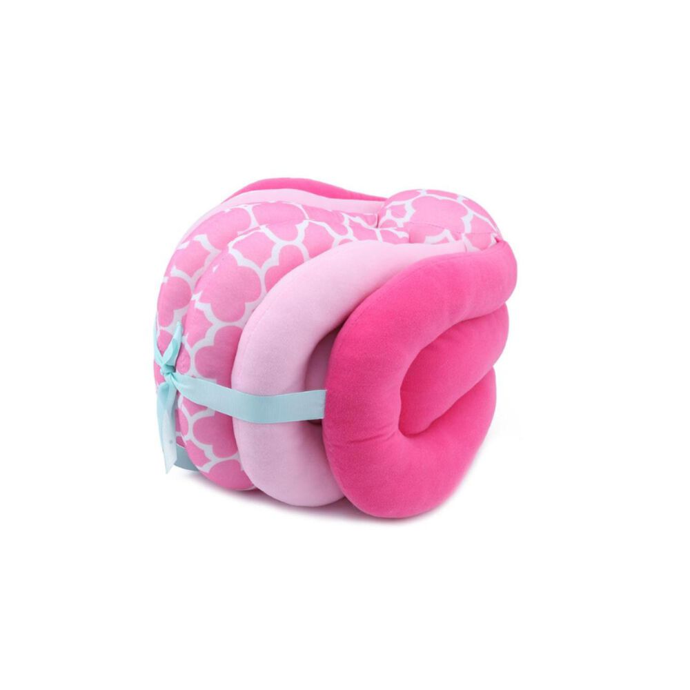 Almohada Cojin Para Lactancia Amamantar Bebe Rosado image number 2.0