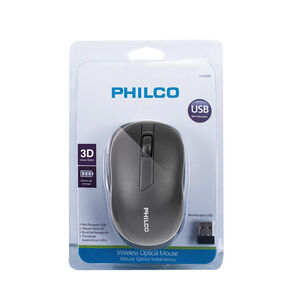 Mouse Optico Wireless Inalambrico Usb Philco