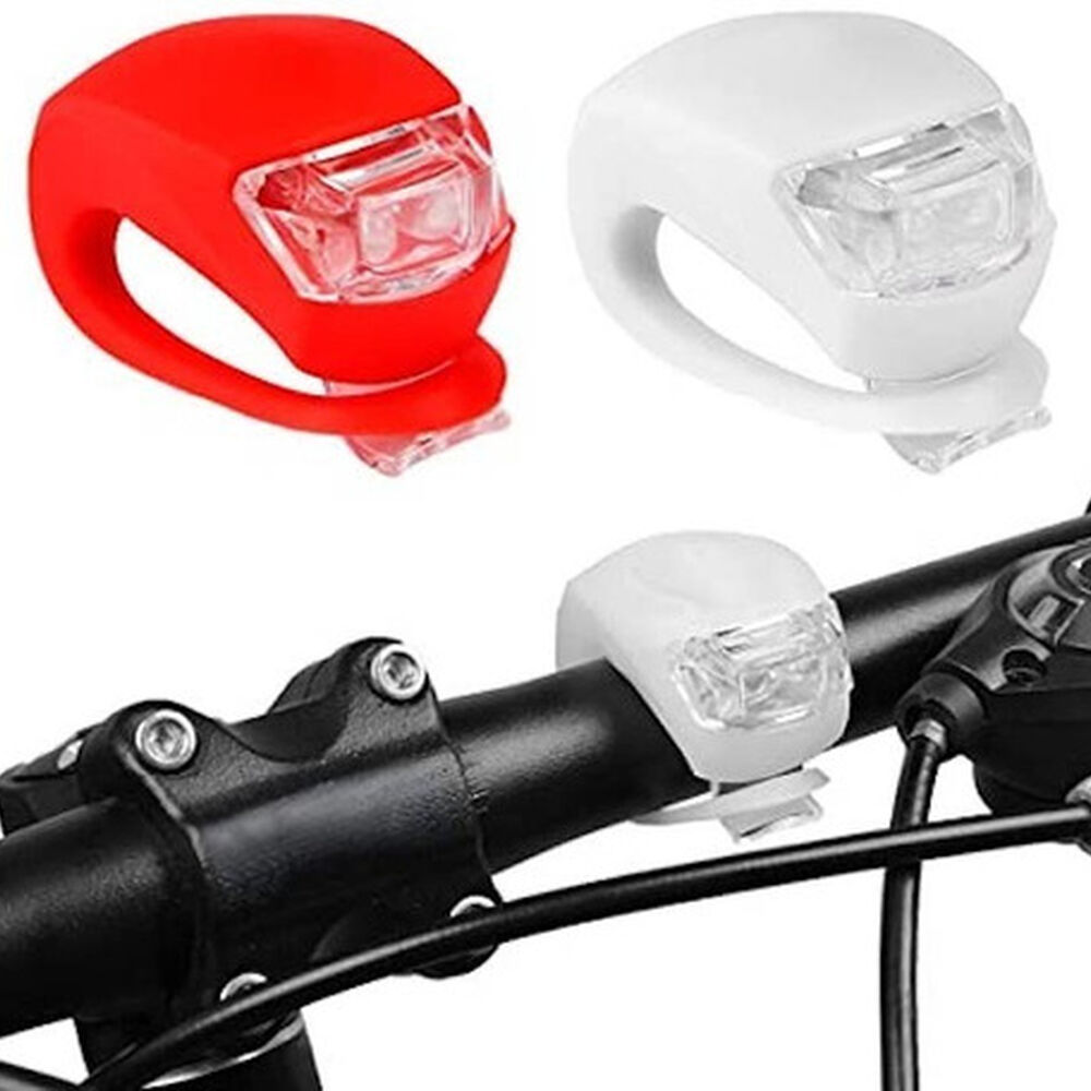 Pack 2 Luces Led Silicona Bicicleta Mtb Ciclismo image number 2.0