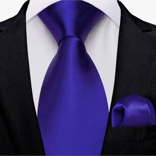 Corbatas Seda Hombres Morado