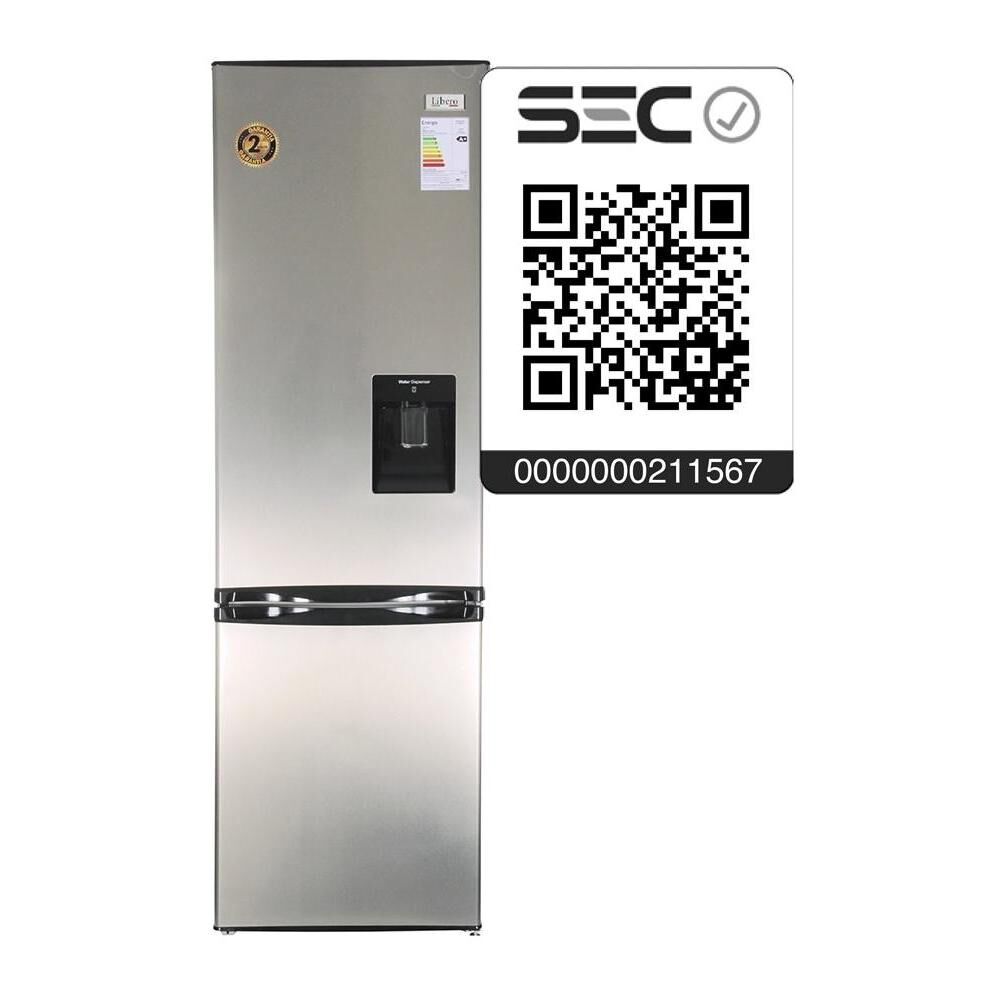 Refrigerador Bottom Freezer Libero LRB-270IW / Frío Directo / 244 Litros image number 3.0