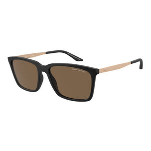 Lentes De Sol Black Matte Armani Exchange