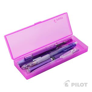 Set 7 L&aacute;pices Gel En Estuche Multiprop&oacute;sito Colores Variados