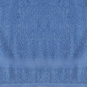 Set 2 Toallas Colorix 380 Grs / Azul Plumetti