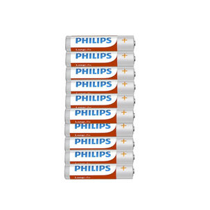 Pila Bateria Zncl2 Philips Aaa Pack 10u